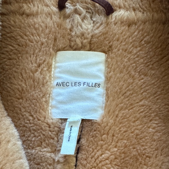 AVEC LES FILLES ANTHROPOLOGY VEGAN LEATHER MOTO JACKET - Picture 2 of 8